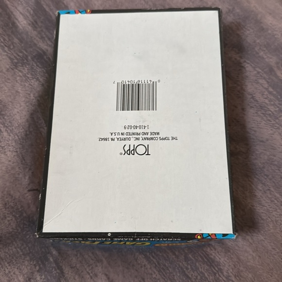 Vintage Nintendo Game Packs Full Box. Individual packs are unopened. 48 packs. - Picture 4 of 4